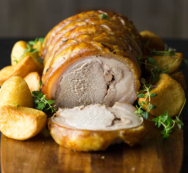 Lincolnshire Rolled Loin of Pork Rolled Loin of Pork from Lincolnshire