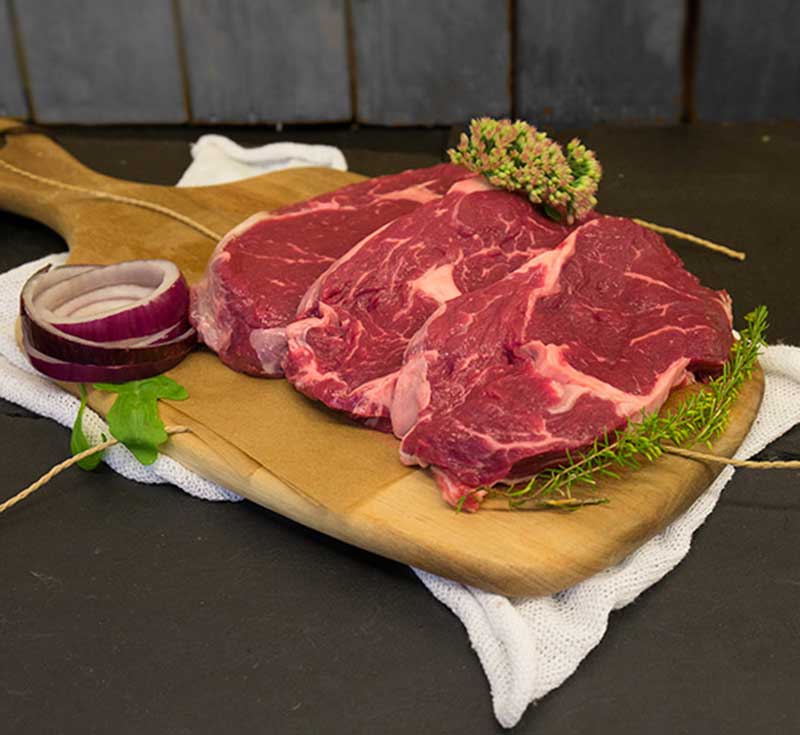 Prime 21 Day Dry Aged British Ribeye Steak Grasmere Farm