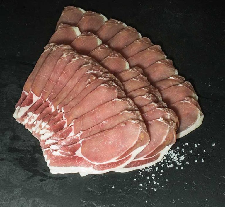 Grasmere Dry Cured Back Bacon Kilo Pack Grasmere Farm