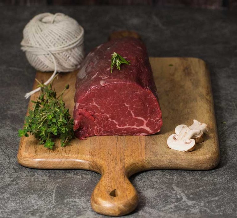 Prime 21 day dry aged Fillet of Beef Joint Grasmere Farm