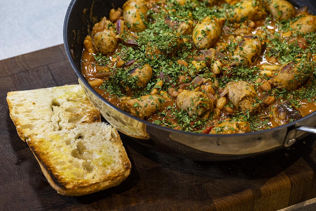 Lincolnshire Sausage & Beans Casserole