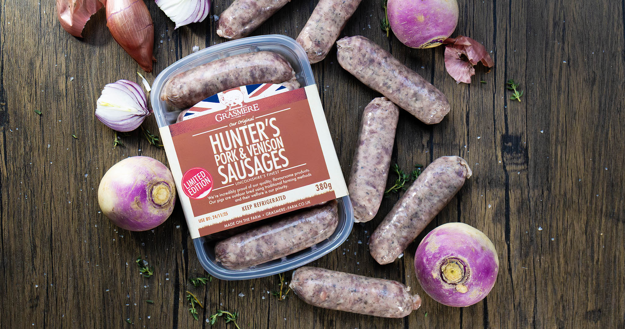 Celebrating Our Limited-Edition Grasmere Hunter’s Sausage